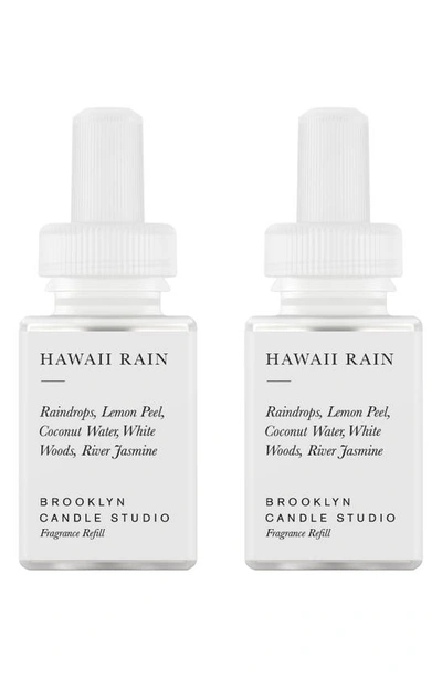 Pura X Brooklyn Candle 2-pack Diffuser Fragrance Refills In Hawaii Rain