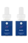 Pura X Capri Blue 2-pack Diffuser Fragrance Refills In Paris