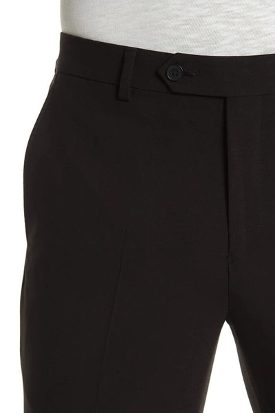 Calvin Klein Black Solid Skinny Tapered Trousers