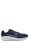 Nike Downshifter 13 Running Shoe In Navy/ Platinum/ Black/ White