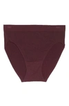 Wacoal B Smooth High Cut Briefs In Wine Tasting