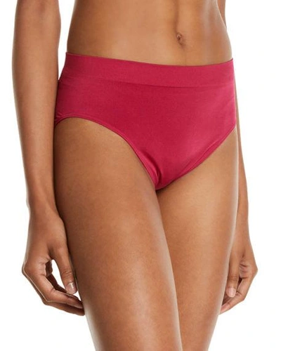 Wacoal Bsmooth High-cut Bikini Briefs In Cerise