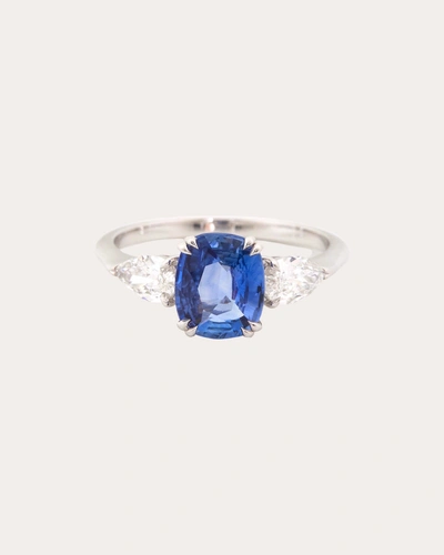 Yi Collection Women's Ceylon Sapphire & Diamond Eternal Ring In Blue