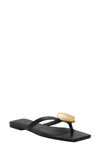 Katy Perry The Camie Shell Flip Flop In Black
