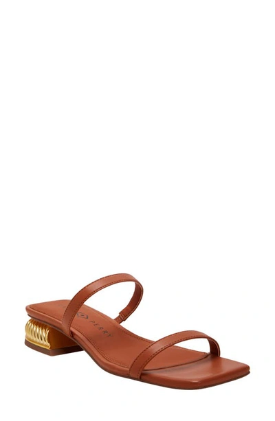 Katy Perry The Framing Slide Sandal In Ginger Biscuit
