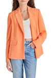 Steve Madden Payton Blazer In Nectarine