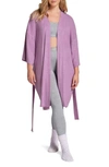 Ugg Monrose Short Robe In Violet Queen Heather