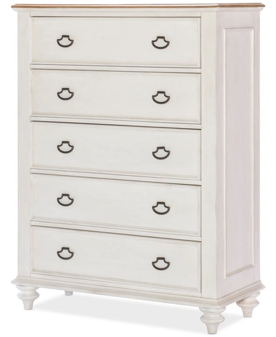 Macy's Mandeville Drawer Chest In White