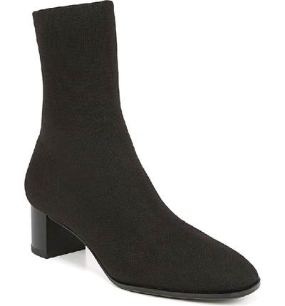 Via Spiga Women's Verena Stretch Knit Sock Booties In Black