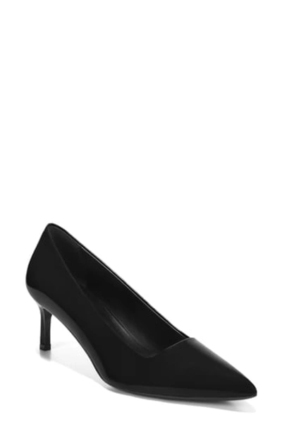 Via Spiga Women's Bethany Patent Leather Mid-heel Pumps In Black