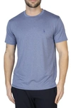 Tailorbyrd Mélange Performance T-shirt In Navy