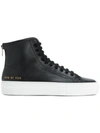 Common Projects Tournament High Sneakers In Black