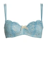 B.tempt'd By Wacoal 'ciao Bella' Underwire Balconette Bra In Blue Smoke