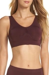 Wacoal B Smooth Seamless Bralette In Wine Tasting