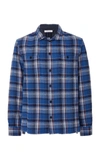 Frame Classic Fit Flannel Shirt Jacket In Plaid