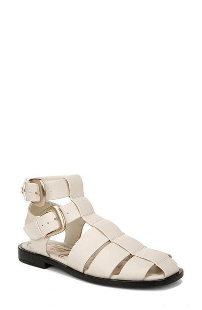 Sam Edelman Dawn Sandal In Modern Ivory Leather