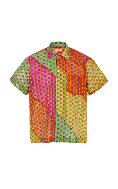 Bode Multicolored Printed Silk-blend Shirt
