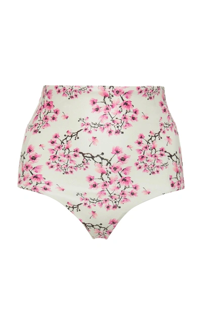 Verde Limon Banes High Waisted Bottom In Floral