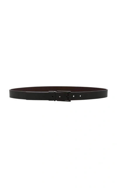 Troubadour Reversible Leather Belt In Multi