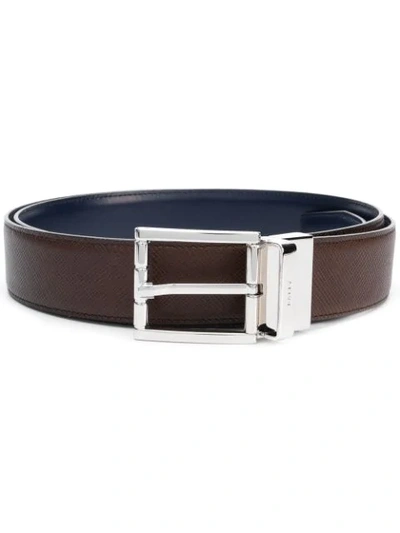 Bally Men's Astor 35mm Leather Belt In Brown