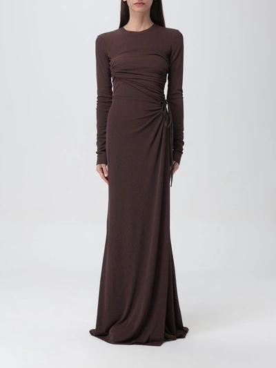 Nanushka Dress  Woman Color Brown