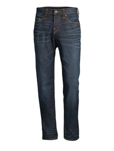 True Religion Rocco Skinny Fit Jeans In Dark Tunnel