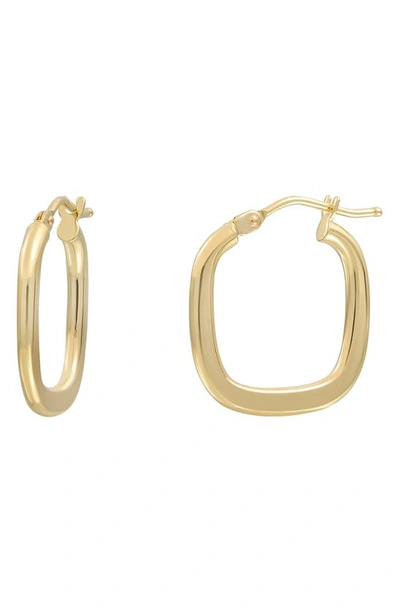 Bony Levy 14k Gold Square Hoop Earrings
