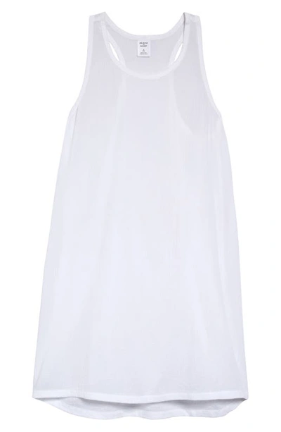 Melrose And Market Kids' Tie Dye Cover-up Dress In White