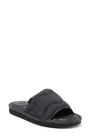Chloé Maxie Leather Slide Sandal In Black