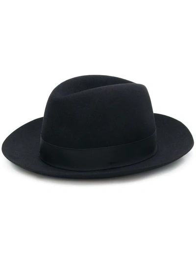 Borsalino Alessandria Hat - Black