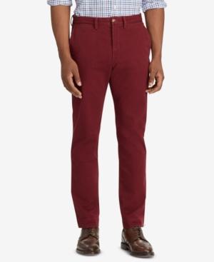 Polo Ralph Lauren Men's Straight Fit Stretch Chino Pants In Classic ...