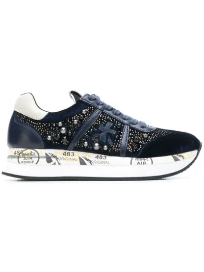 Premiata Conny Sneakers In Blue