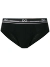 Dolce & Gabbana Logo Briefs In Black