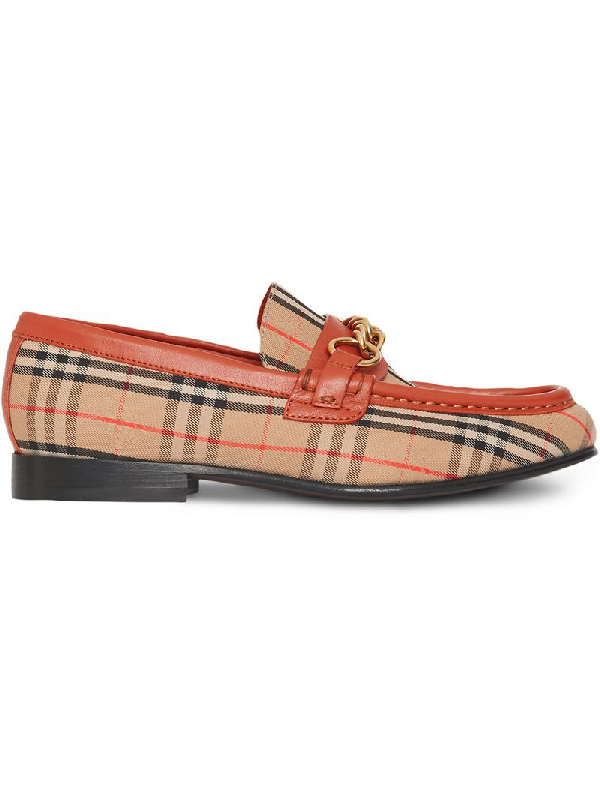 burberry moorley check loafers