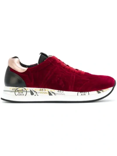 Premiata Conny Sneakers In Red