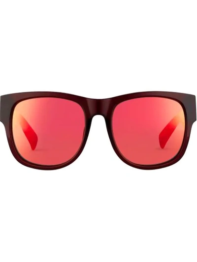 Matthew Williamson D-frame Sunglasses In Red