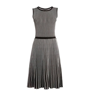 Rumour London Sienna Striped Fit-and-flare Dress