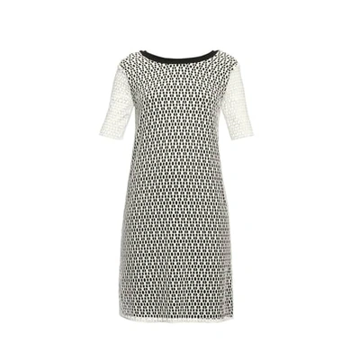 Rumour London Donna Lace Overlay Dress Sheer Sleeves