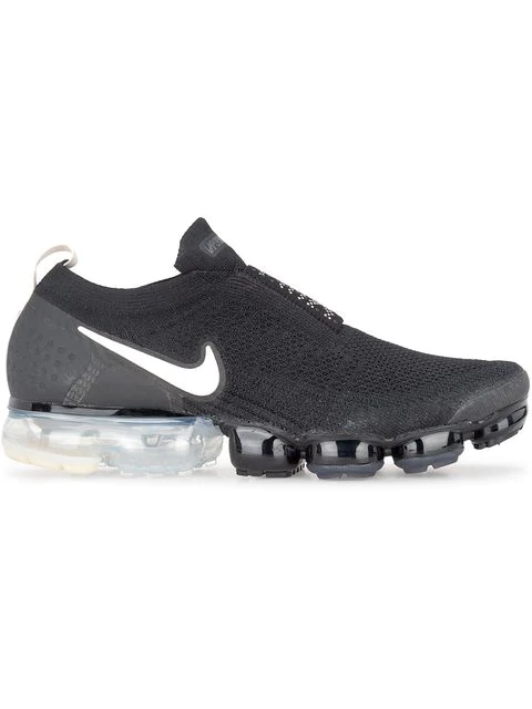 Nike Men's Air Vapormax Flyknit Moc 2 Running Shoes, Black | ModeSens