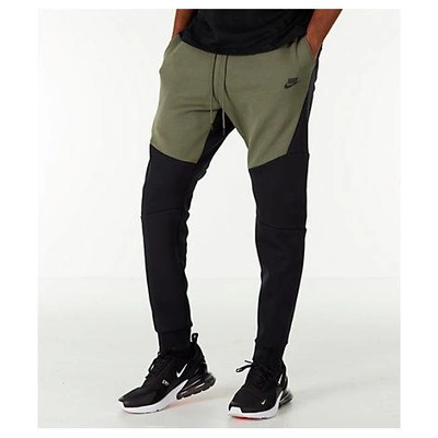 Nike Men's Tech Fleece Jogger Pants, Black In Black