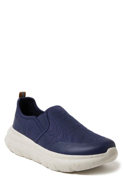 Dearfoams Tahoe Stretch Sneaker In Peacoat