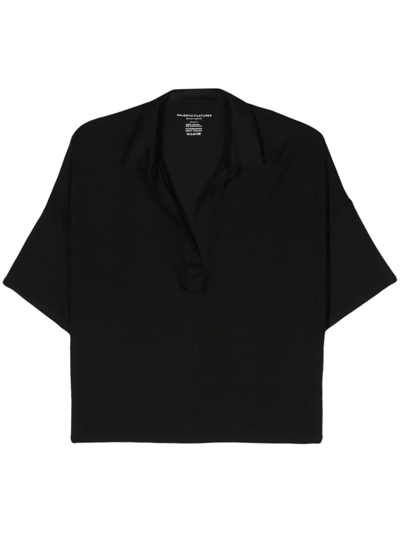 Majestic Short-sleeve Polo Shirt In Black