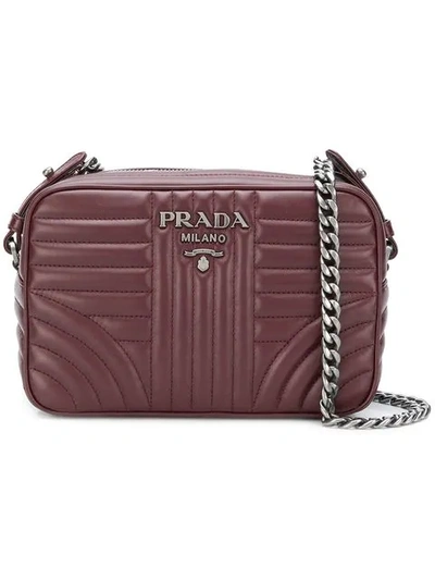 Prada Medium Diagramme Shoulder Bag In F0xje Granato 3