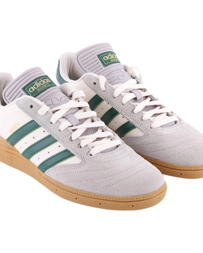 Adidas Originals Scarpe Busenitz Pro In Green - White - Light Grey