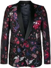 Christian Pellizzari Single Breasted Smoking Jacket In Black