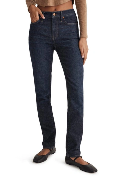 Madewell Mid Rise Stovepipe Jeans In Dalesford Wash