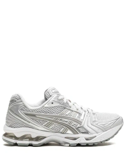 Asics Unisex Gel-kayano 14 Sneakers In White Sage,graphite Grey