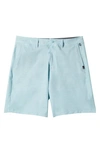 Quiksilver Union Heather Amphibian Shorts In Reef Waters