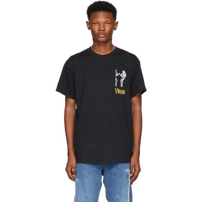 Toga Virilis Black Logo Print T Shirt In 26 Black Modesens