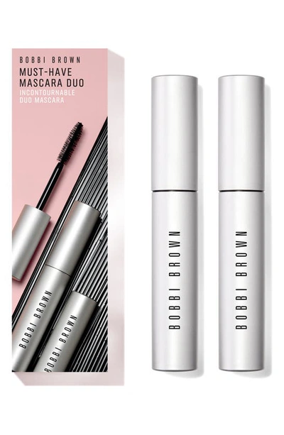 Bobbi Brown Must-have Mascara Duo (limited Edition) $68 Value In White